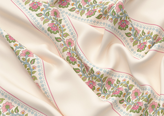 Petal & Block Bethea, Dhara - Twist&Fit Roman Blind - Image 4